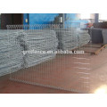 GM высокого качества с порошковым покрытием двойной петли сетки металлический садовый забор от Anping Manufacture